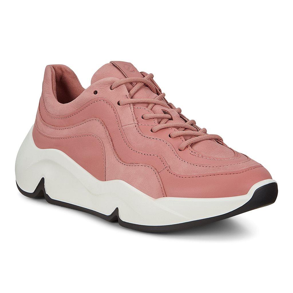 Ecco Chunky Womens Sneakers Pink Sale - India YJI-204698